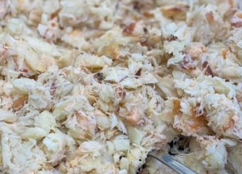 Crab Meat .(Necora puber cancer)